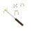 Pool Cue Bridge Adjustable Pool Table Accessory 1
