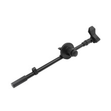 Microphone Stand Boom Arm Mount Clip Adjustable Professional Mic Clamp 360 Degree Rotation for Podcasting and Recording