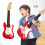 Electric Guitar 4-String Red 7x5x16.5 in 1