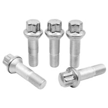 5Pcs Wheel Lug Bolts 0009905407 for W164 W166 X204 X166 W221 W222 V222 X222 W251 C216 C217 C292