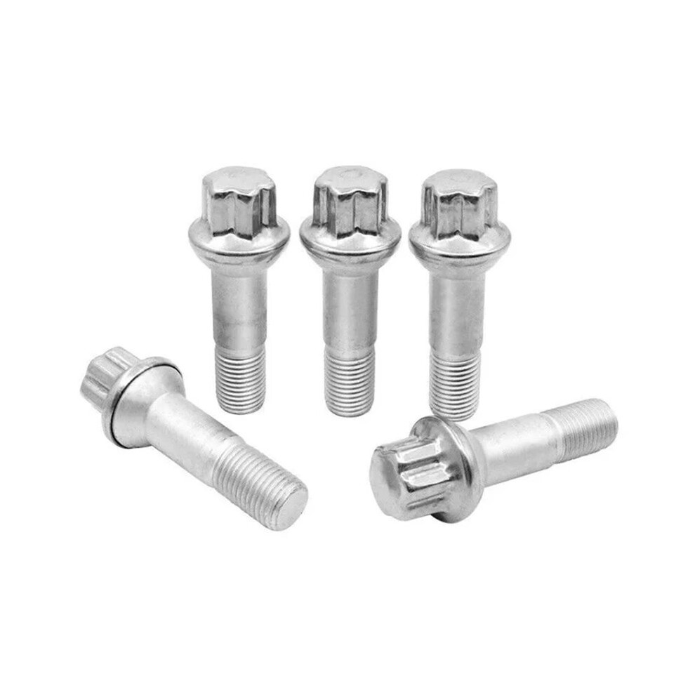 5Pcs Wheel Lug Bolts 0009905407 For W164 W166 X204 X166 W221 W222 V222 X222 W251 C216 C217 C292 6033278878648