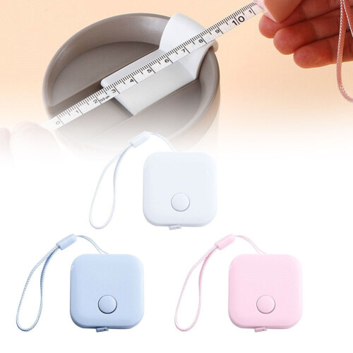 Retractable Soft Tape Measure for Sewing 1.5M Pink 1
