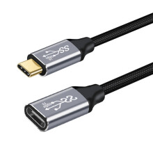 USB-C extender cable 3.1 Gen 2 100W male to female