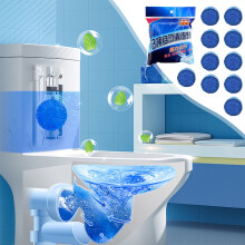 Blocs désodorisants nettoyants pour toilettes (lot de 3)