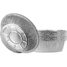 Round aluminum foil pans 4.5 inch 20 count