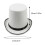chapeau fedora vintage à bords courts style western 3
