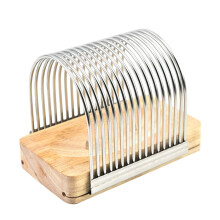 Dřevěný kráječ toastů stříbrný pro domácí i komerční použití