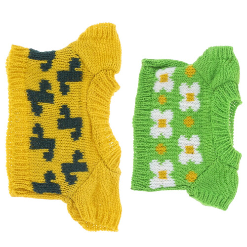 Bear Sweaters for Plush Dolls Soft Comfortable 2-Pack