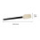 Soft Rubber Scraper with Wooden Handle 1 Piece 2