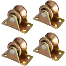 Steel Cable Pulley for Ropes 1-8mm with 2 Ball Bearings 4PCS