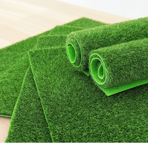 Artificial Grass Mats 12x12 Inch 6-Pack with Drainage