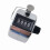 Manual tally counter metal handheld mechanical 4-digit 1