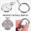Nurse Pendant Watch for Women 1 Pack 6