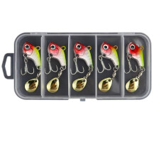 Metal Rotating Vibration Lure 5 pcs