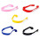 Eyeglass Anti-Slip Strap Navy Blue 5 Pcs 8