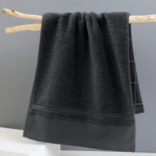 Strandhanddoek, absorberend, kleurvast, 40 x 19,6 inch, grijs