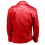 Men's Genuine Cowhide Leather Jacket Hooded Windproof Black 4