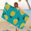Serviette de plage en microfibre anti-sable à séchage rapide 68,5 x 150 cm 2