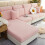 Pink sofa cover for sectional sofas S size 50-65cm 4