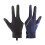 Pool Gloves Left Hand Blue Separate Fingers 4
