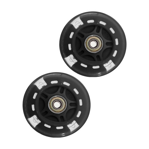 Scooter Wheels LED Flash 80mm 2pcs