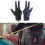 Pool Gloves Left Hand Blue Separate Fingers 6