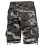 Bermuda cargo de camuflaje informal para hombre 6