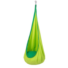 Cotton Child Hammock Swing Chair Green 176 lbs