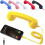 Retro phone handset for mobiles Type-C red 1 piece 1