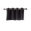 Thermal Blackout Kitchen Curtains Black Grommet Top 14x29 1