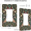 Morris Vintage Floral Light Switch Plate Olive1-Gang 5