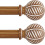 Boho gardinstenger i trefiber 61–122 cm 2,5 cm diameter 5