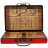 Wooden Mahjong Case Red Rectangle Traditional 6
