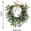 Ghirlanda di olive artificiali a forma di cuore, 56 cm (2 pezzi) 4