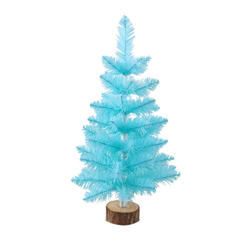 Mini Blue Artificial Christmas Tree 17.73 Inch