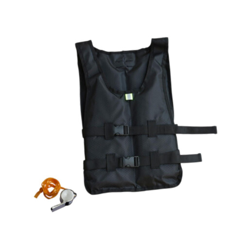 Adjustable paddle vest for adults black 2