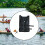 Adjustable paddle vest for adults black 8