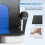 Lacoo mid-back gaming chair PU leather blue 7