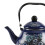 TISHITA enamel tea kettle blue 1.5L with lid 6