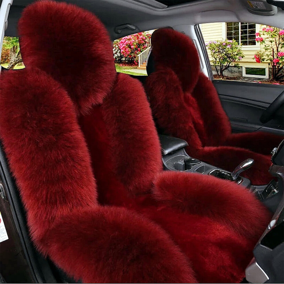 Car Seat Cushion Furry Non-Slip 47X24 Inches 975221154484