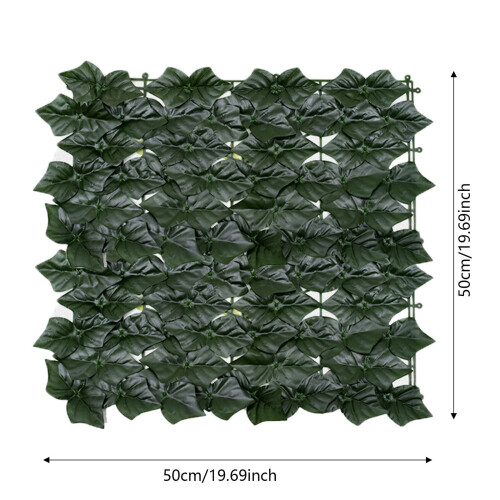 Umělý živý plot, venkovní plot, 19,68 palce 2