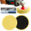 Car polishing sponge yellow coarse medium buffing pad 1