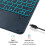 Tastaturdeksel med styreflate til Samsung Galaxy Tab A9Plus 7