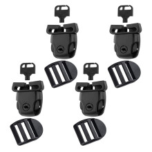Spa Cover Locks Heavy-Duty Plastic 4-Pack
