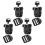 Spa Cover Locks Heavy-Duty Plastic 4-Pack 1