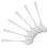 Metal Soup Spoons Silverware 6 Pieces 5
