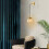 Applique murale moderne avec globe en verre transparent, douille E27, 110 V 5