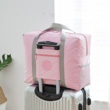 Vanntett oppbevaringspose i Oxford-stoff, 28 liter, rosa