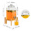 Beverage Server Stainless Steel Tap 1.5 Gal 8