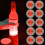 Adesivi portabottiglie a LED (8 pezzi) 1